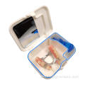 Ventilation Orthodontic Dental Retainer Case With Mirror